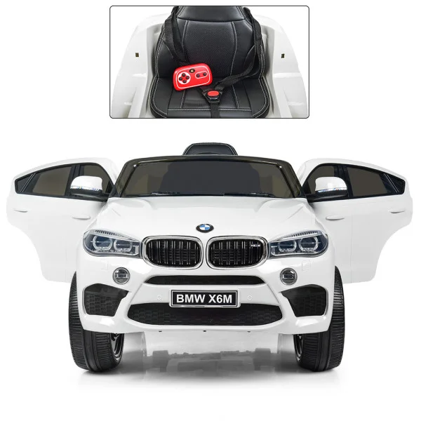 Детский электромобиль BMW X6M JJ2199EBLR-1 белый