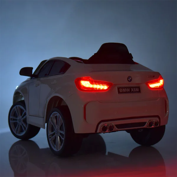Детский электромобиль BMW X6M JJ2199EBLR-1 белый