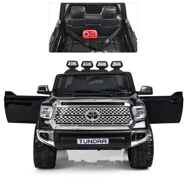 Детский электромобиль джип Toyota Tundra JJ2266AEBLR-2 черный