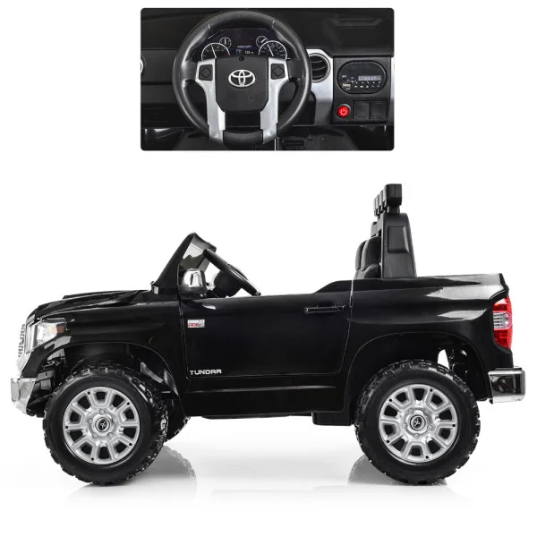 Детский электромобиль джип Toyota Tundra JJ2266AEBLR-2 черный