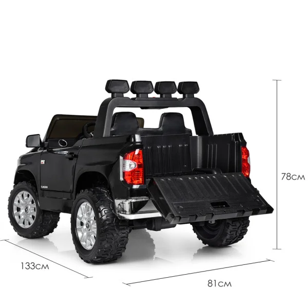Детский электромобиль джип Toyota Tundra JJ2266AEBLR-2 черный