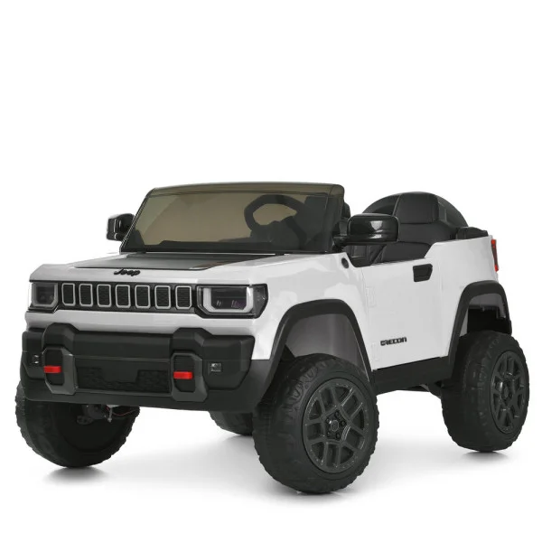 Детский электромобиль джип JJ2500EBLR-1 (24V) белый