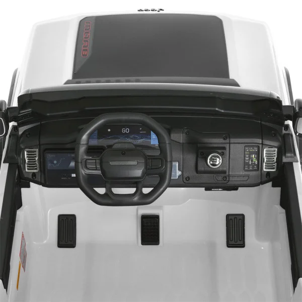 Детский электромобиль джип JJ2500EBLR-1 (24V) белый