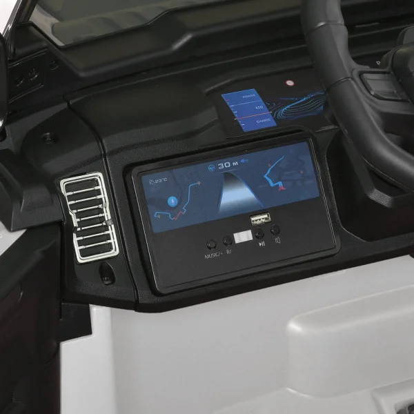 Детский электромобиль джип JJ2500EBLR-1 (24V) белый