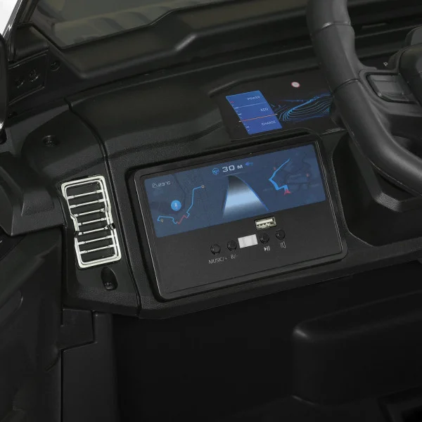 Детский электромобиль джип JJ2500EBLR-2 (24V) черный