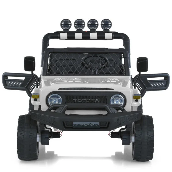 Детский электромобиль джип Bambi Racer 2566AEBLR-1 (24V) белый