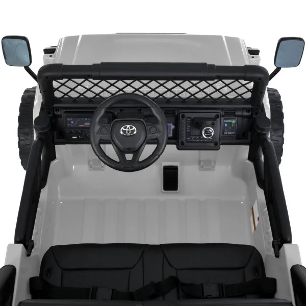 Детский электромобиль джип Bambi Racer 2566AEBLR-1 (24V) белый