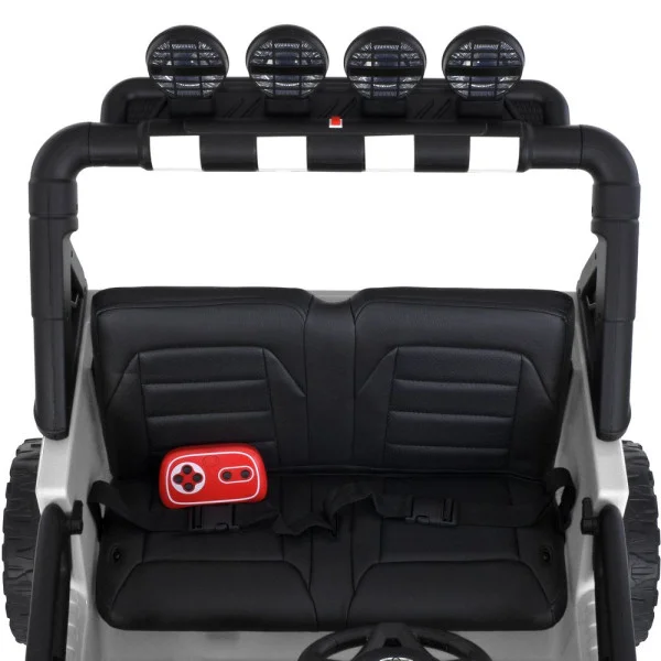 Детский электромобиль джип Bambi Racer 2566AEBLR-1 (24V) белый