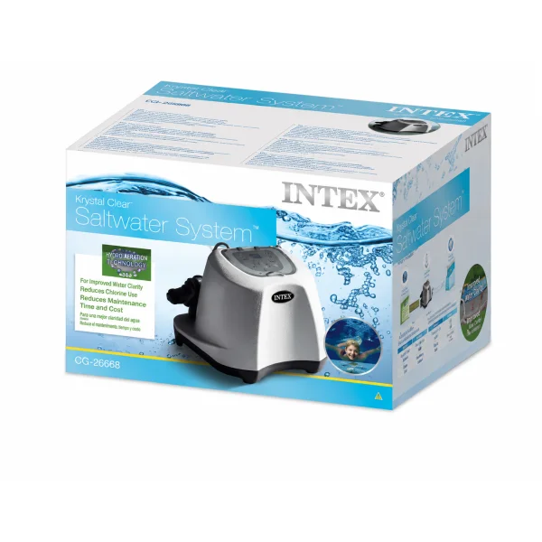 Хлоргенератор Intex 26668 Krystal Clear Saltwater System 5 г/ч