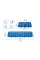 Каркасный бассейн Intex 28274 Metal Frame Pool 450×220×84 см с фильтр-насосом