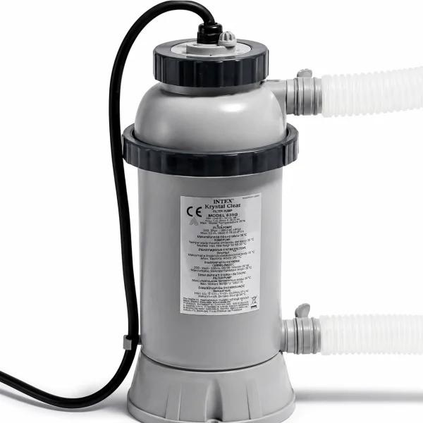 Электрический нагреватель для бассейна Intex 28684, 220V, для каркасных и надувных бассейнов до 457 см, с защитой УЗО