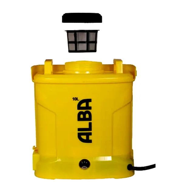 Аккумуляторный ранцевый опрыскиватель ALBA CF-EU-12, 12 л, 8 Ач, телескопическая штанга, электрический садовый опрыскиватель для деревьев и теплиц