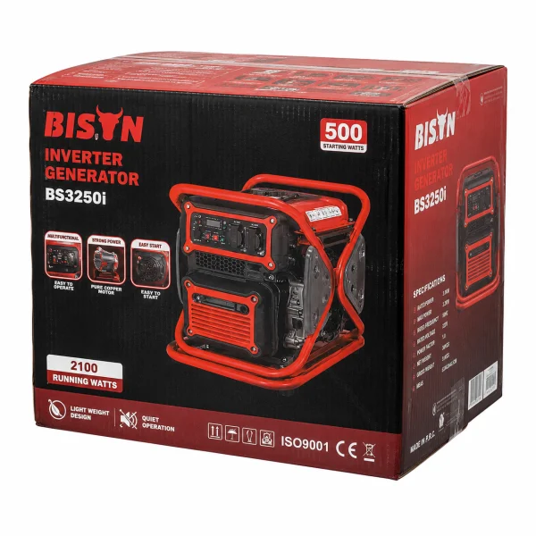 Інверторний бензиновий генератор BISON BS3250i 3.2 кВт