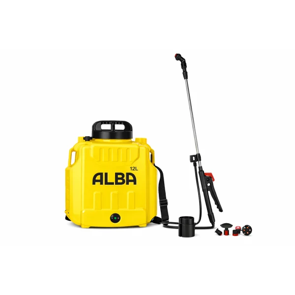 Аккумуляторный ранцевый опрыскиватель ALBA Spray CF-BC-5, электрический садовый опрыскиватель для растений, деревьев и теплиц