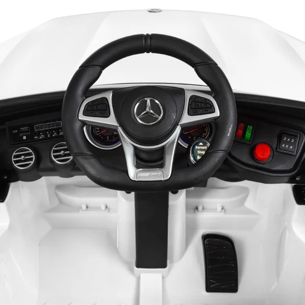 Детский электромобиль Mercedes-Benz AMG GLC 63S M 4140EBLR-1 4WD белый