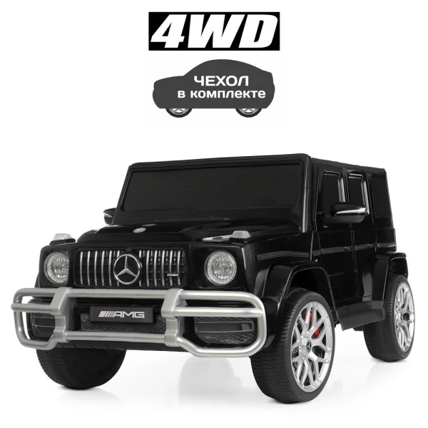 Детский электромобиль Mercedes-Benz G63 AMG M 4259EBLRS-2 чёрный 4WD