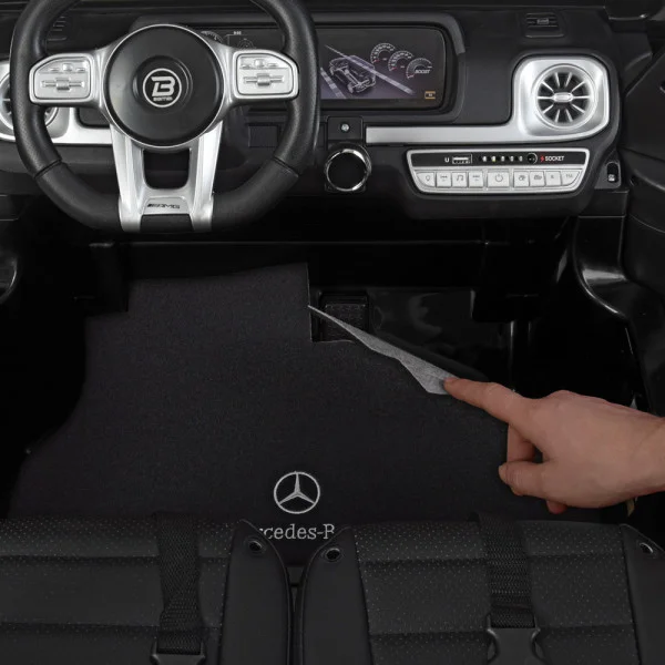 Детский электромобиль Mercedes-Benz G63 AMG M 4259EBLRS-2 чёрный 4WD