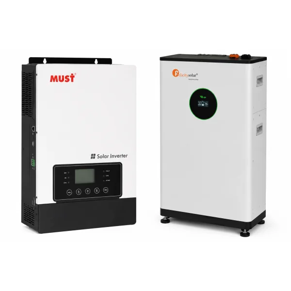 Комплект резервного питания MUST PV18-6048ECO 6kW + аккумулятор FelicityESS FLA48171-EU 8.75 кВт·ч