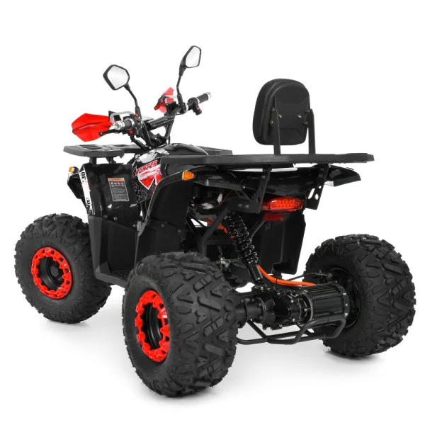 Квадроцикл детский электрический HB-EATV1450H-2-3(MP3) V2 1450W Bluetooth черно-красный