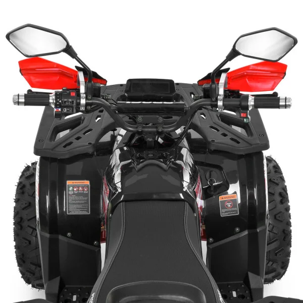Квадроцикл детский электрический HB-EATV1450H-2-3(MP3) V2 1450W Bluetooth черно-красный