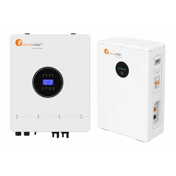 Комплект резервного питания Felicity IVEM8048-II 8 кВт + LiFePO4 аккумулятор FLA48171-EU 51.2V 171Ah 8.75 кВт·ч