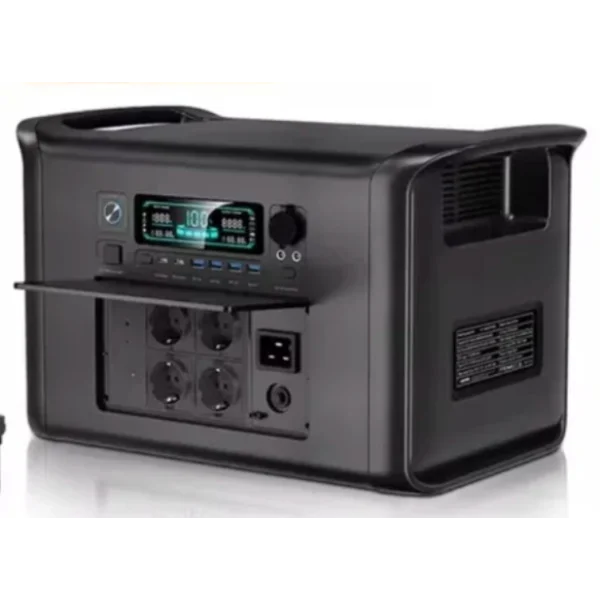 Power station CTOLITY AP2000 APP Control, 2400W, 2048Wh LiFePO4, MPPT 600W max, DC12V-5A, XT60-12V-30A, 4хAC 220, 4xUSB-18W, 2хUSB-C(100W), wireless 1