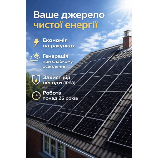 Солнечная панель Jinko Solar 380 Вт N-Type Mono Black Frame (JKM380N-6TL3-V)