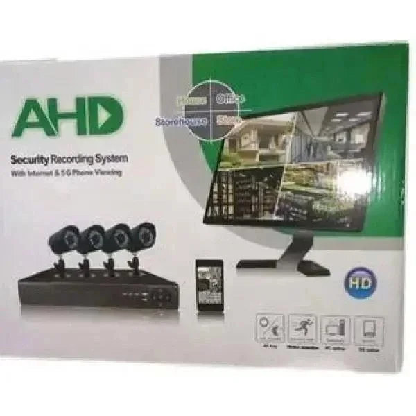 Набор 4 камеры 4 Мп FULL AHD CCTV для видеонаблюдения