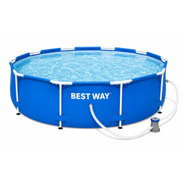 Каркасный бассейн Bestway 56679 Steel Pro 305×76 см с фильтр-насосом