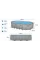 Каркасный бассейн Bestway Steel Pro Max Swim Vista 56716, 549 x 274 x 122 см, 13430 л