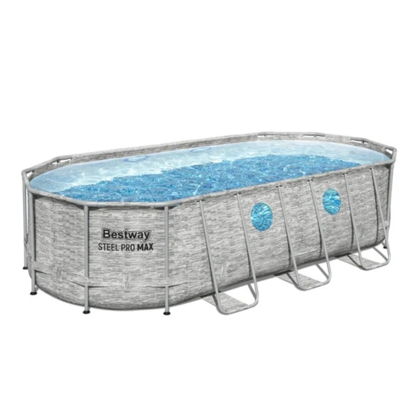 Каркасный бассейн Bestway Steel Pro Max Swim Vista 56716, 549 x 274 x 122 см, 13430 л