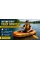 Надувная лодка Intex Explorer 200 Set 58331 с веслами и насосом 185 x 94 см