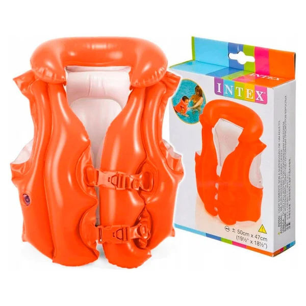 Детский надувной жилет Intex 58671 Deluxe Swim Vest 50×47 см
