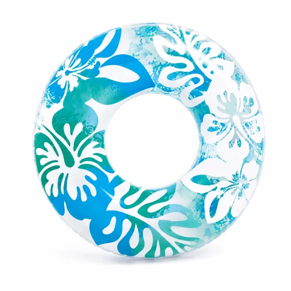 Надувной круг Intex 59251 Tropical Flowers 91 см