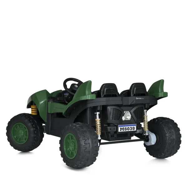 Детский электромобиль багги M 6039EBR-10 (24V) — мощный 4WD с пультом и EVA колёсами