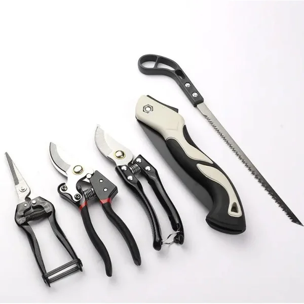 Садовый набор 5 в 1 Garden Set SK-5 — секаторы, ножницы и пила