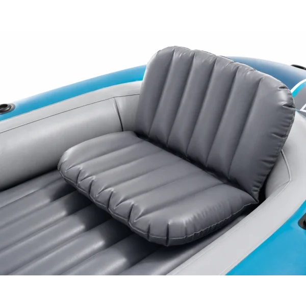 Надувная лодка Intex Excursion 4 Set 66324 для 4 человек с веслами и насосом