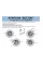 Надувная лодка Intex Excursion 4 Set 66324 для 4 человек с веслами и насосом