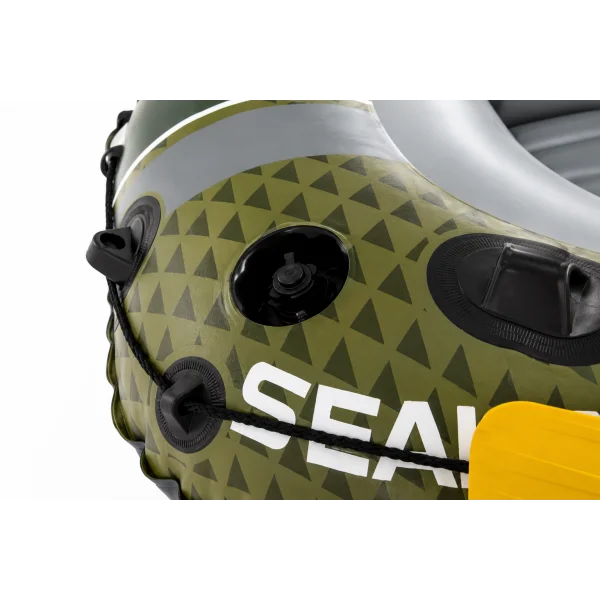 Надувная лодка Intex Seahawk 2 Set 66332 на 2 человека с веслами и насосом