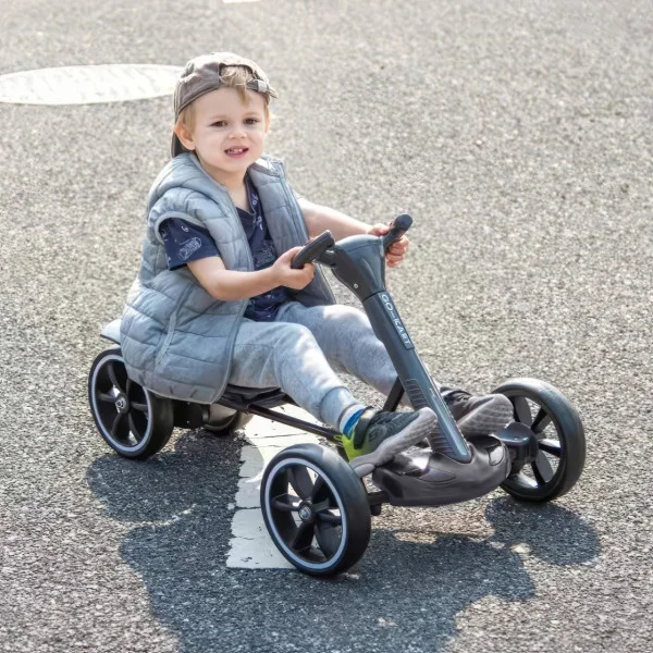 Складаний електромобіль на акумуляторі 6V 4.5Ah Go-Kart Чорний