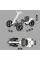 Складной электромобиль на аккумуляторе 6V 4.5Ah Go-Kart Белый