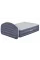 Надувная кровать Bestway 671BD 229×152×84 см с изголовьем и встроенным насосом