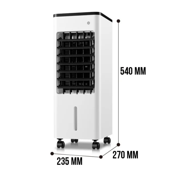 Кондиционер охладитель воздуха на 3 скорости обдува с таймером LZ05EX 50W 5.5 л