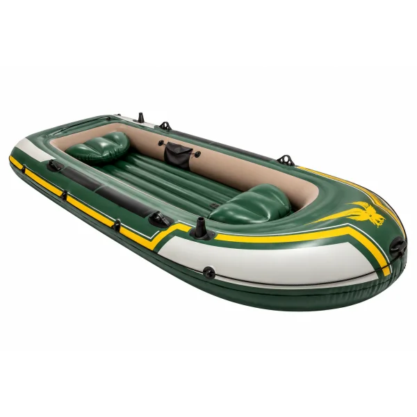 Надувная лодка Intex Seahawk 4 Set 68351, 4-местная, 351×145×48 см