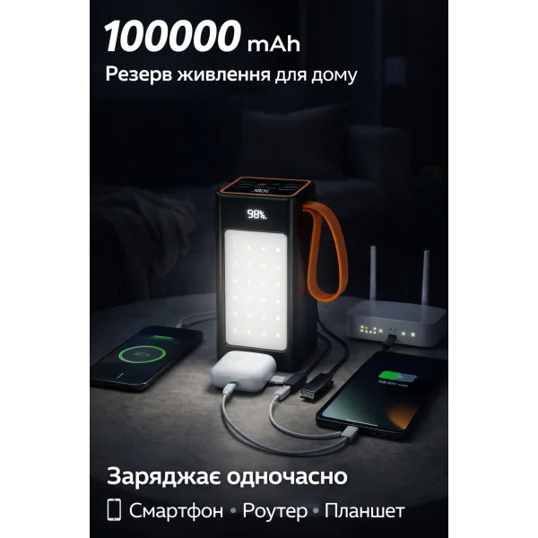 Повербанки (Powerbank) — портативні зарядні пристрої для смартфонів і гаджетів