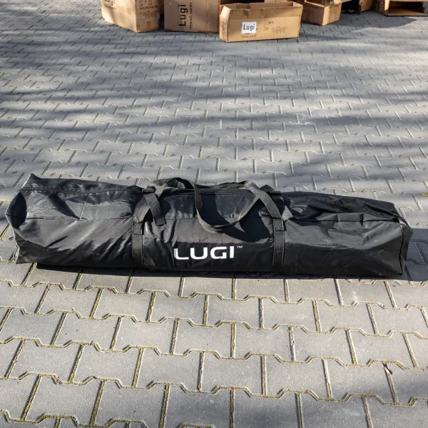 Палатка зимняя утепленная "Куб" 4-х местная LUGI (210х210х210), Зимняя палатка для рыбака туризма кемпинга и путешествий Хаки LU-BD21