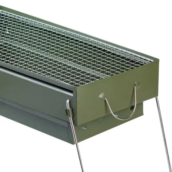 Мангал портативный складной 51.5×23×25 см с решеткой HP461GR