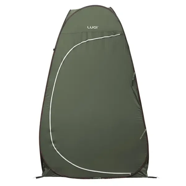 Намет душ-туалет для кемпінгу автомат 120×120×190 (см) тент для душу та туалету туристичний LU-015DGR Хакі