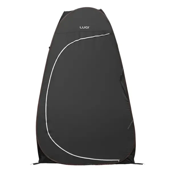 Палатка душ-туалет для кемпинга автомат 120×120×190 (см) тент для душа и туалета туристический LU-015DB Черный