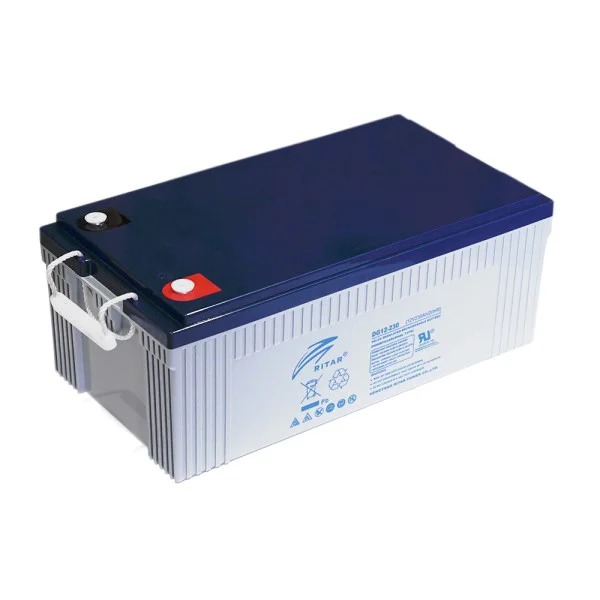 Акумуляторна батарея GEL RITAR DG12-230, Gray Case, 12V 230.0Ah (521 х 269 х 209) Q1/25